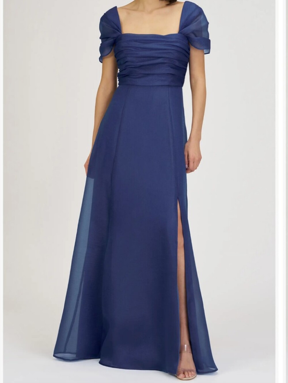 JS Collections Jane Ruched Bodice A-Line Gown...Size.. .16